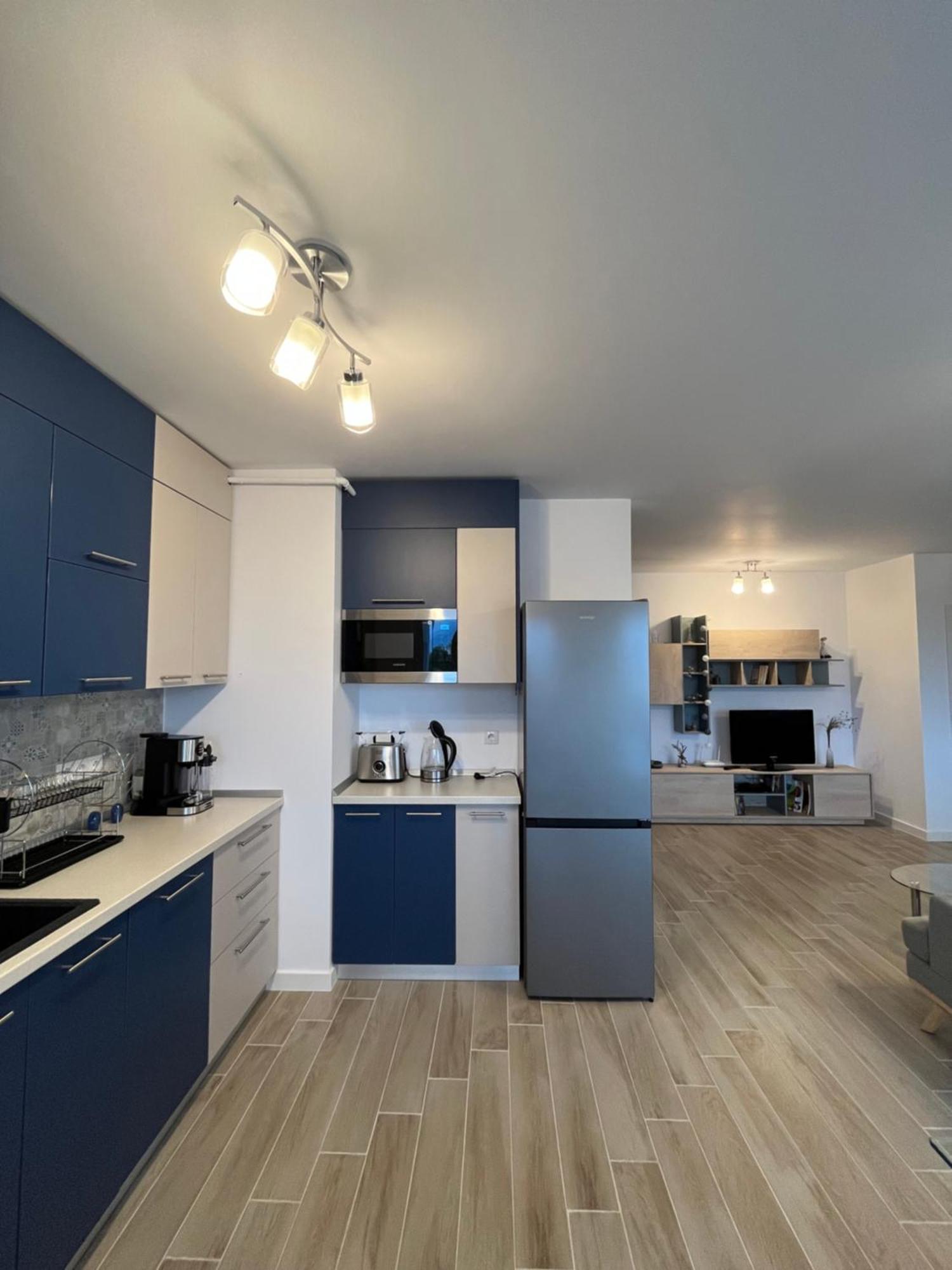 Azzurro Apartment Sibiu Bagian luar foto
